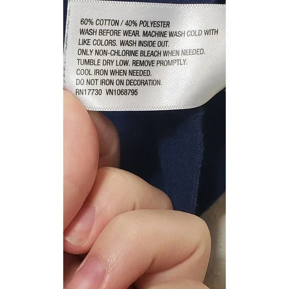 Kids Navy Blue Cat Graphic T-Shirt Size L/G 10-12 Pink Glasses Yellow Scarf - Picture 7 of 8